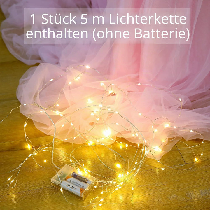 HBBMAGIC Baby Blau Tüll Tischrock Mit Licht, 2-Langer 275cm Lang Blau Rüschen Tulle Tischröcke, Wasc
