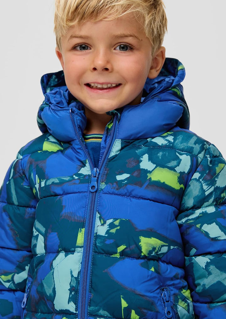 s.Oliver Steppjacke mit Kapuze, 98 Royalblau