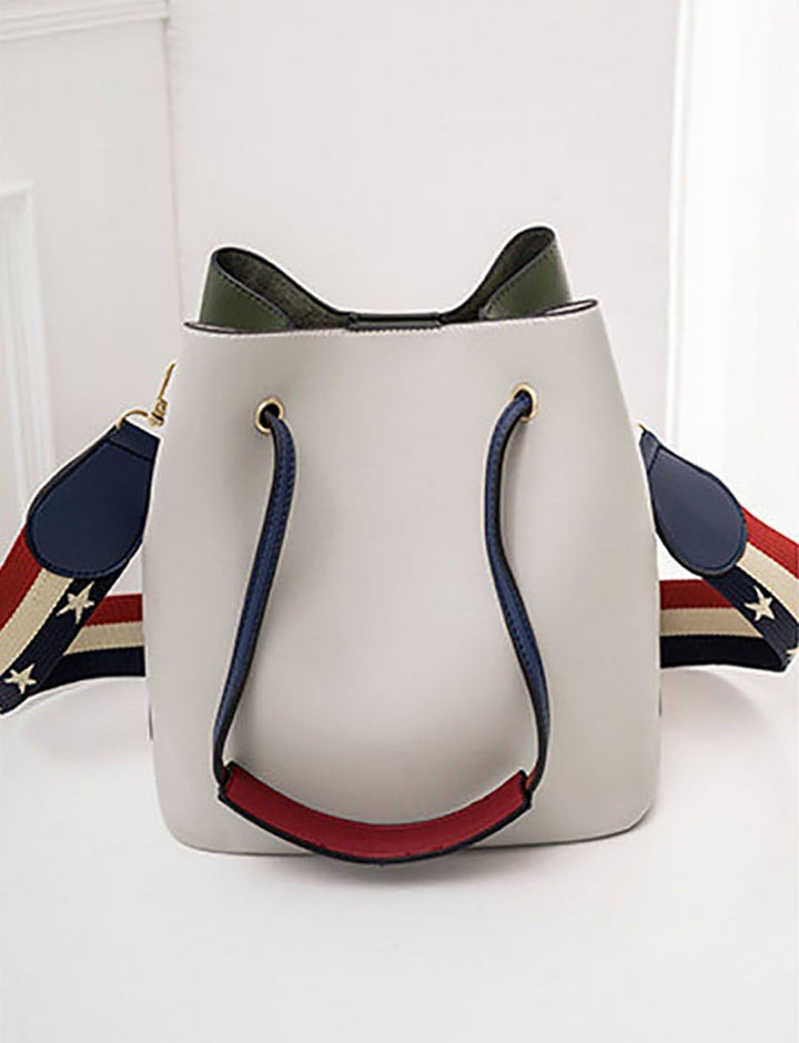 DEERWORD Damen Taschen Handtaschen Elegant Frau Schultertaschen Lack PU-Leder Henkeltaschen Grün, Gr