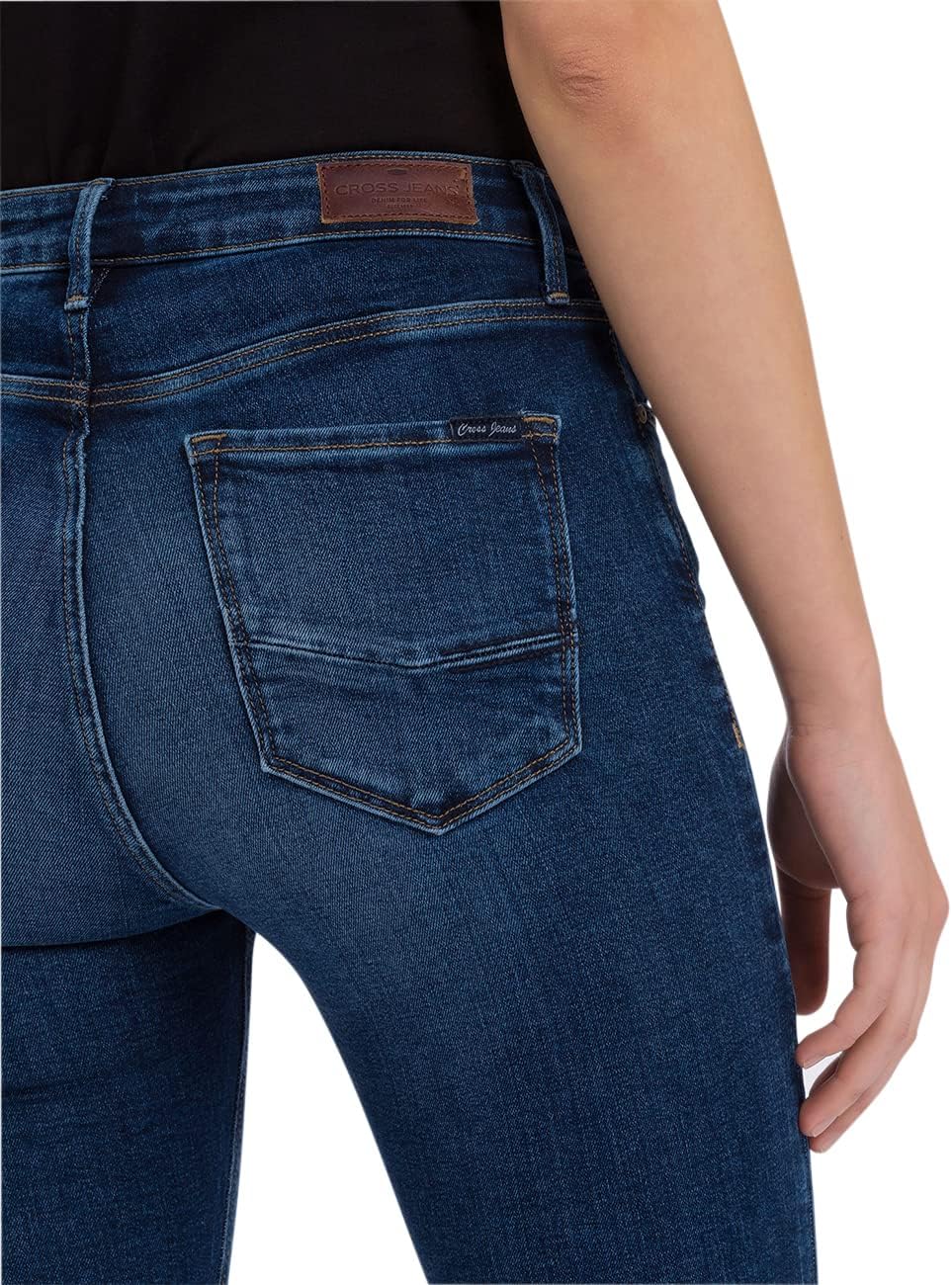 Cross Jeans Damen Alan Skinny Jeans 25W / 32L Ocean Blue, 25W / 32L Ocean Blue