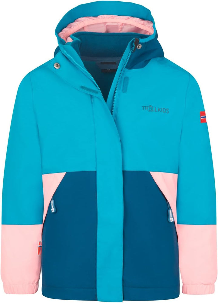 Trollkids Kids Kjerak 3in1 Jacket Harbor Blue 92, Harbor Blue 92