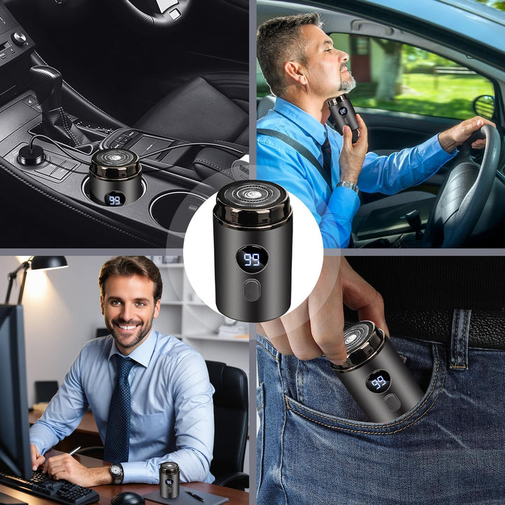 BSOON Tragbarer Elektrischer Mini-Rasierer, Sopami Mini Electric Shaver, Washable Electric Razor, US