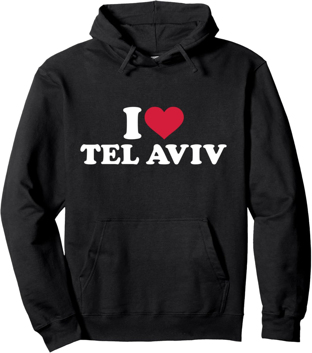 Ich liebe Tel Aviv Pullover Hoodie