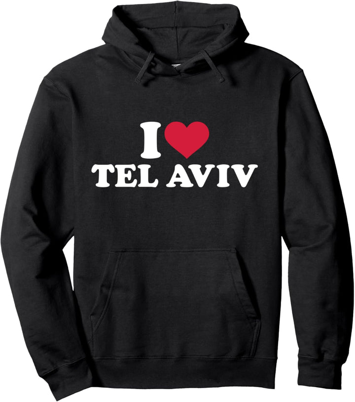 Ich liebe Tel Aviv Pullover Hoodie