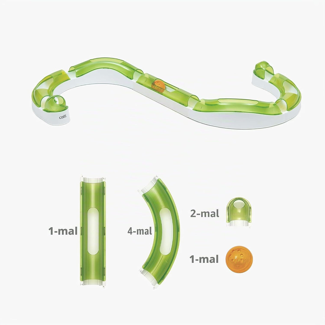 Catit Spielschiene, Wave Circuit, interaktives Spielzeug für Katzen, Wave