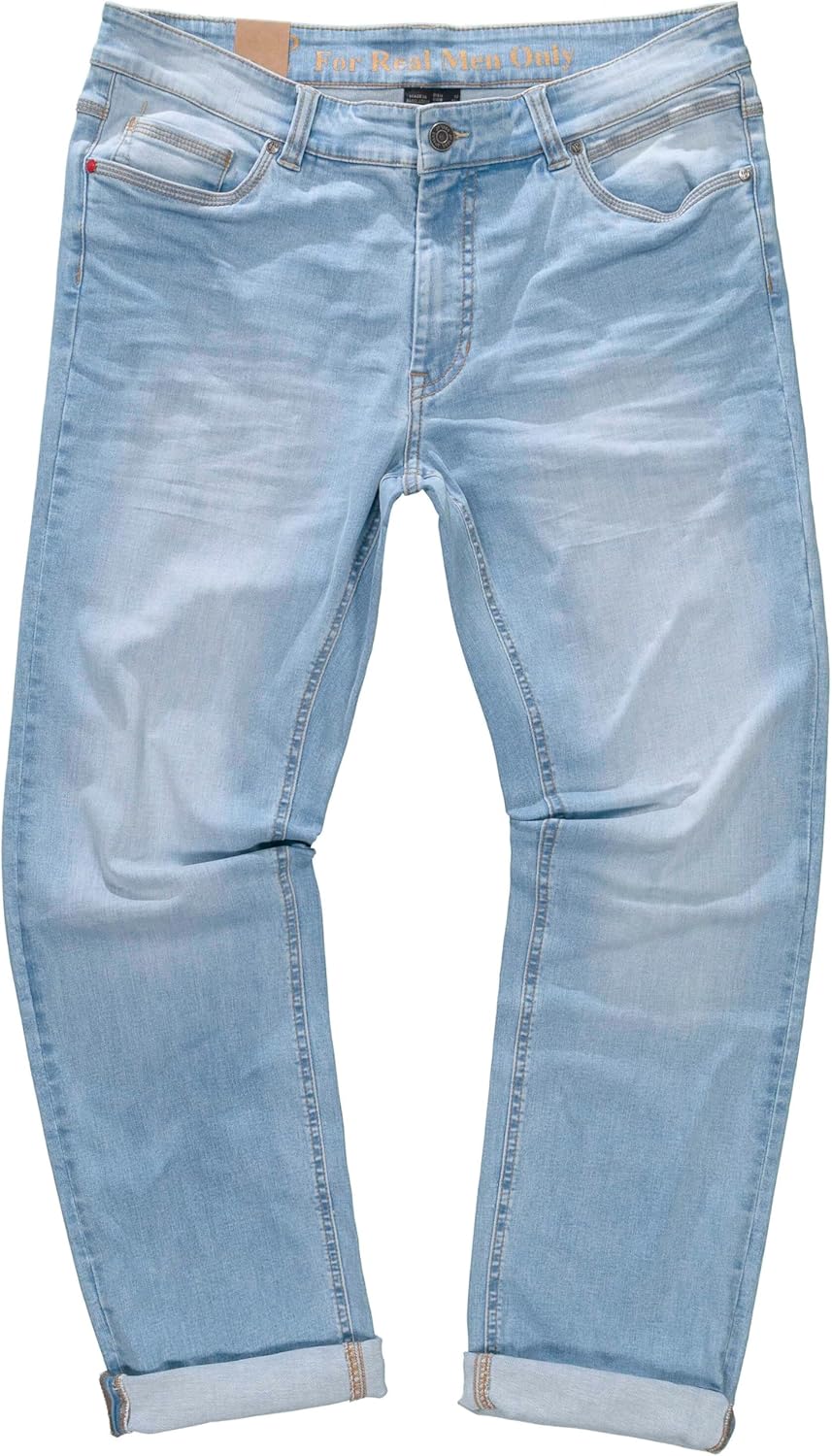 JP 1880 Herren grosse Grössen Übergrössen Menswear L-8XL Jeans, FLEXNAMIC®, Denim, Straight Fit, bis