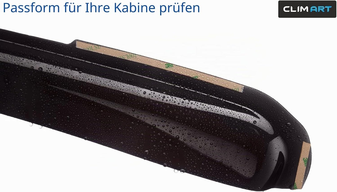 CLIM ART Windabweiser für Nissan X-Trail 2014-2020 Autofenster Regenschutz, Regenabweiser, Integrier