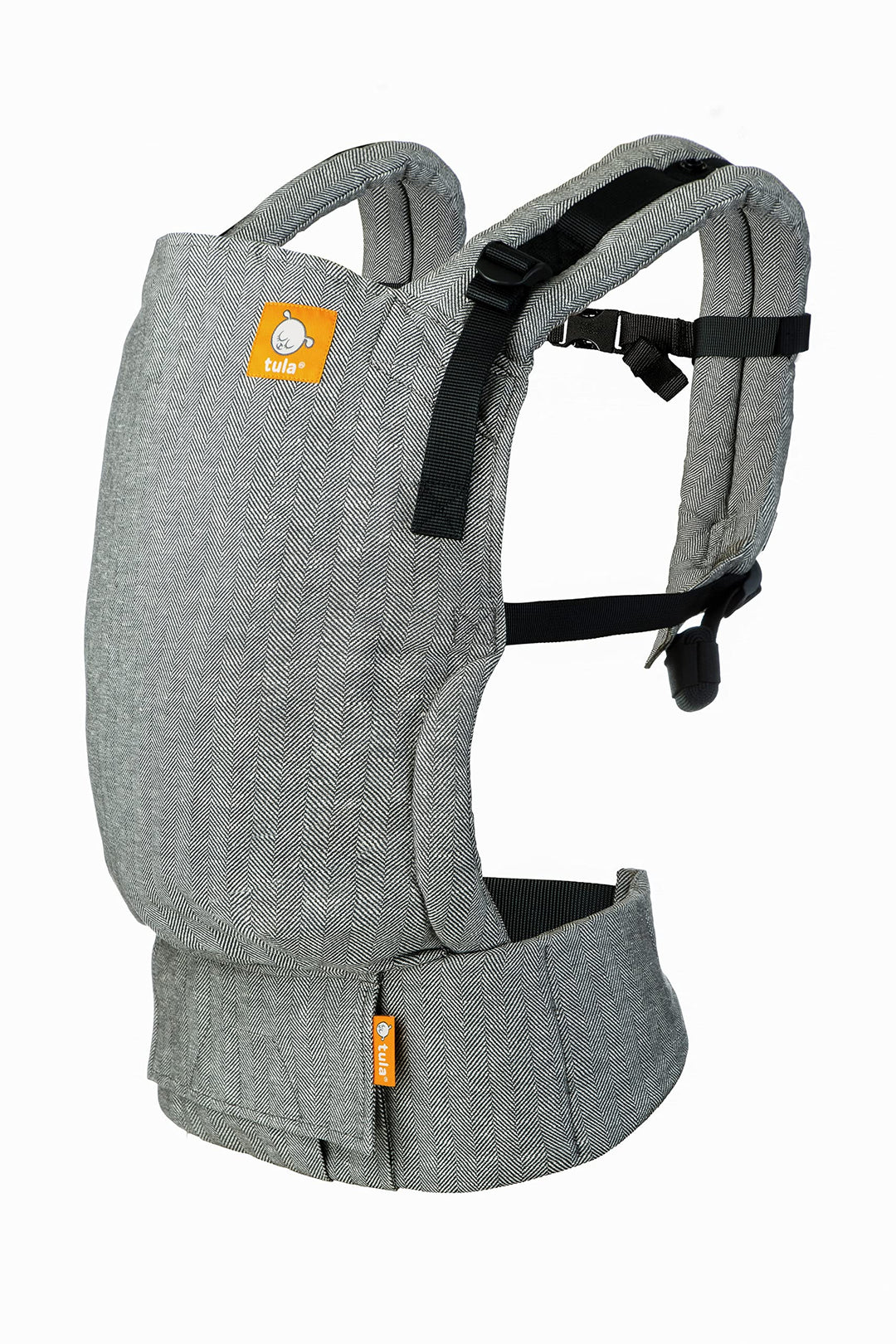 Tula Linen Free-To-Grow Leinen Babytrage für Neugeborene ab Geburt (3,2-20,4 kg), Ergonomische Baby-