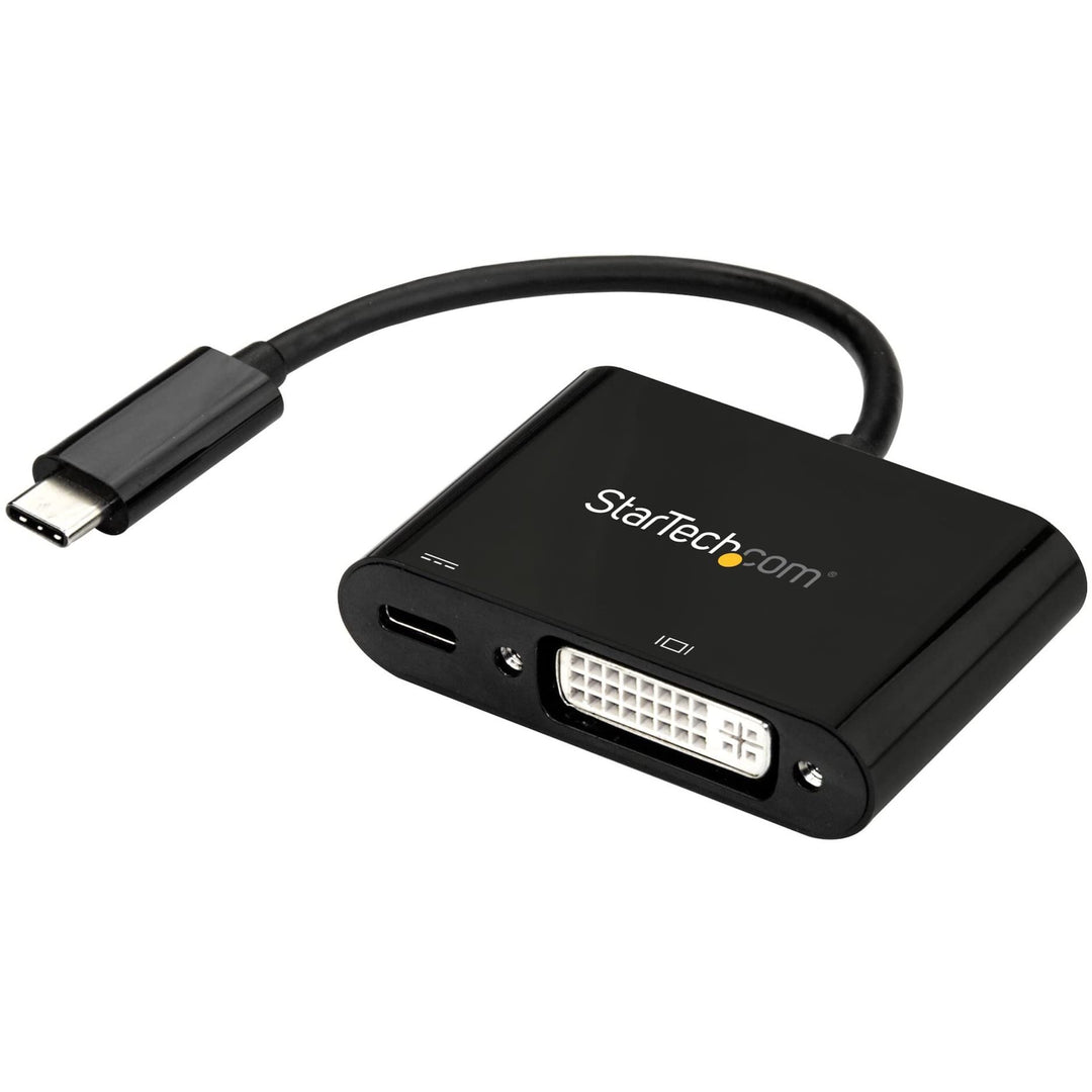 StarTech.com USB-C auf DVI Adapter mit USB Stromversorgung -USB Typ C Adapter - DVI Adapter - 1920 x