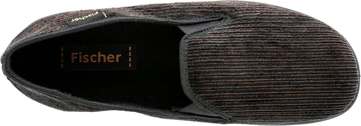 Fischer Herren Frank Niedrige Hausschuhe 39 EU Braun Mocca 714, 39 EU Braun Mocca 714