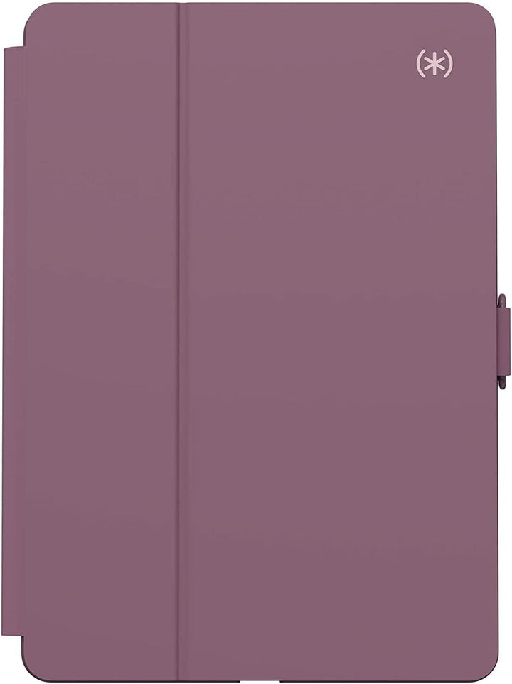 Speck Products BalanceFolio iPad 10,2 Zoll Hülle und Ständer (2019), Plumberry Purple/Crushed Purple