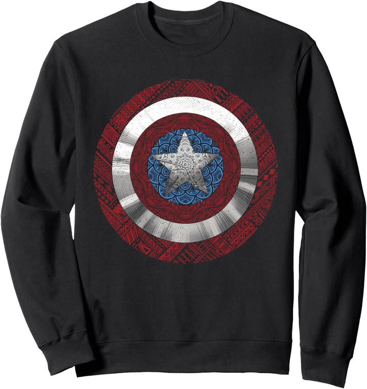 Marvel Captain America Ornate Shield C1 Sweatshirt