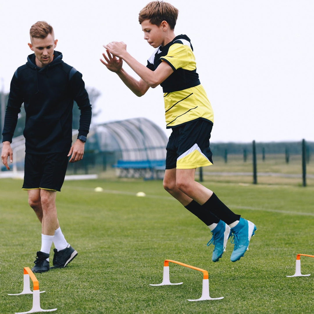 Meister ZoomFlex Agility-Hürden mit Tragetasche – Flex-Safe Modulares Geschwindigkeitstraining Siche