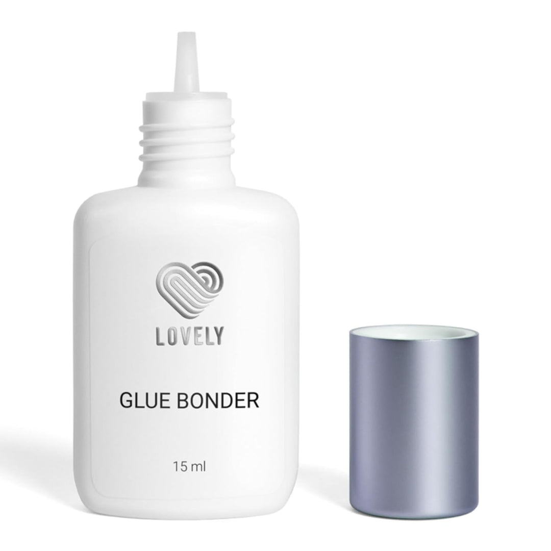 LOVELY Wimpernkleber Verstärker & Bonder für Wimpernverlängerung 15ml, mit Kamillenextrakt - Verbess