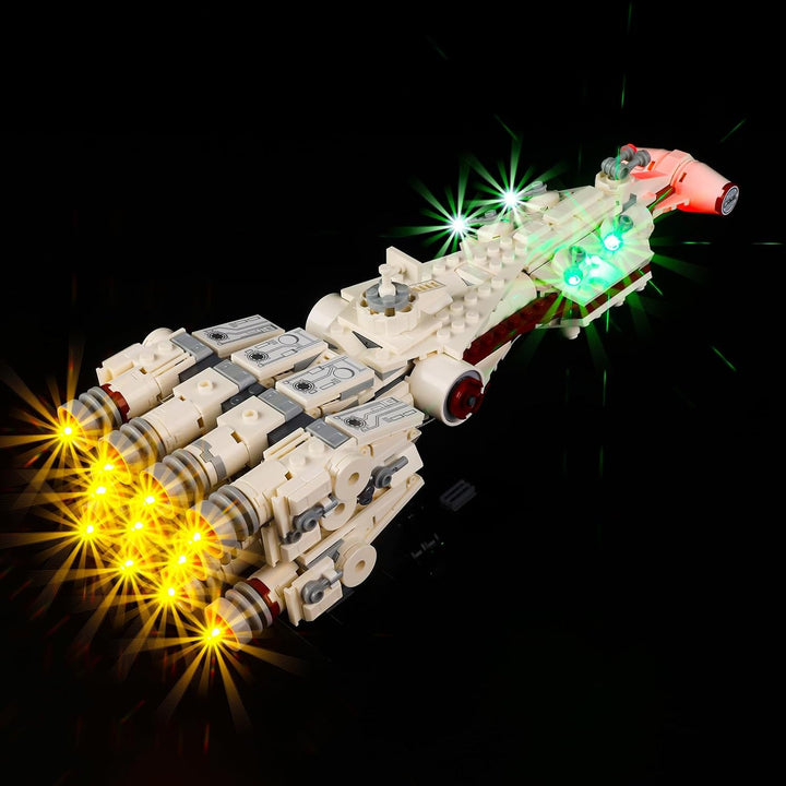 Kyglaring Lego 75376 Beleuchtung, LED Lichter Set Lego Star Wars Tantive IV, Lego Modell eines Stern