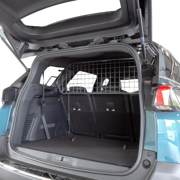 Travall Hundegitter Kompatibel mit Peugeot 5008 (2017-2024) Fahrzeugspezifischer Kofferraumschutz Ge