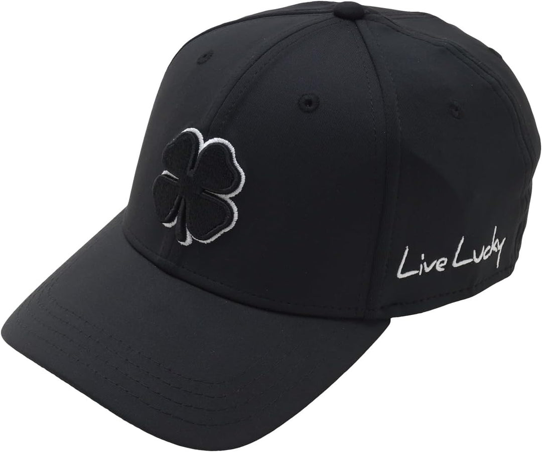 Schwarz Clover Herren Premium Fitted # 2 Gap – Schwarz mit Schwarz Clover Schwarz L/XL/7 3/8-7 3/4,