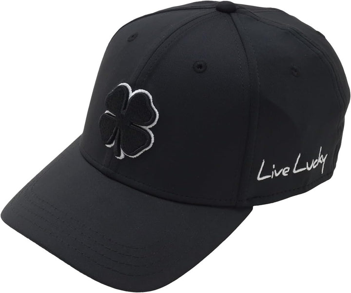 Schwarz Clover Herren Premium Fitted # 2 Gap – Schwarz mit Schwarz Clover Schwarz L/XL/7 3/8-7 3/4,