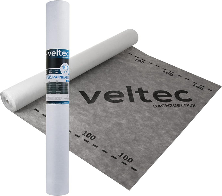 Unterdeckbahn Unterspannbahn ~ veltec light Sd=0,03 m 100 g/m2 (75 m2) /3-