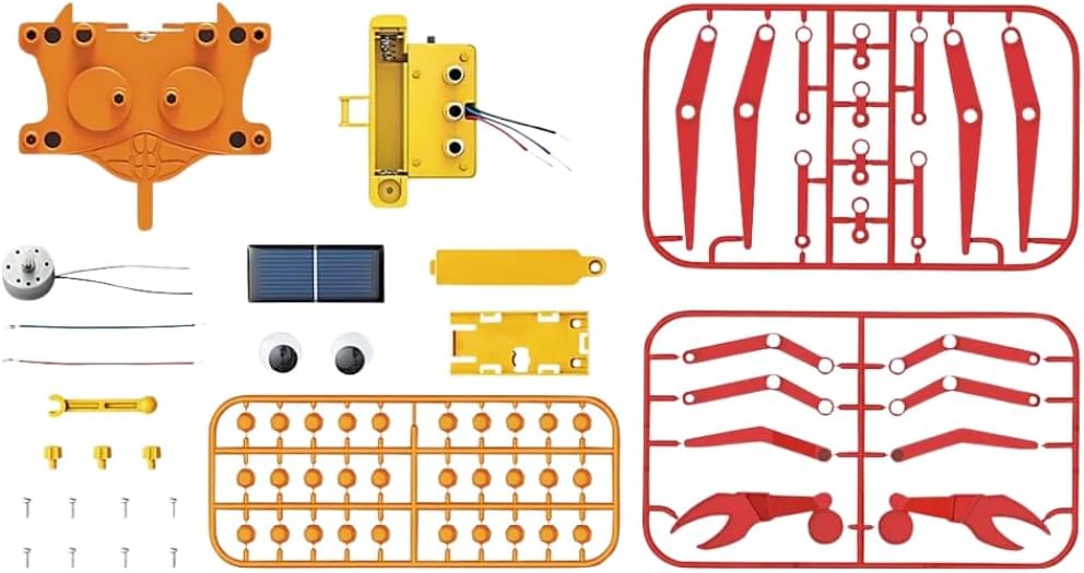 4M - Hybrid Krabbe | Green Science | Entdecke Solarenergie & Batterietechnologie | Bewegung mit Sonn