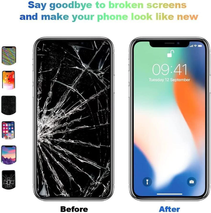 EFAITH für iPhone X Display OLED Ersatz Bildschirm 5,8" Full HD 3D Touchscreen Digitalisierer mit Re