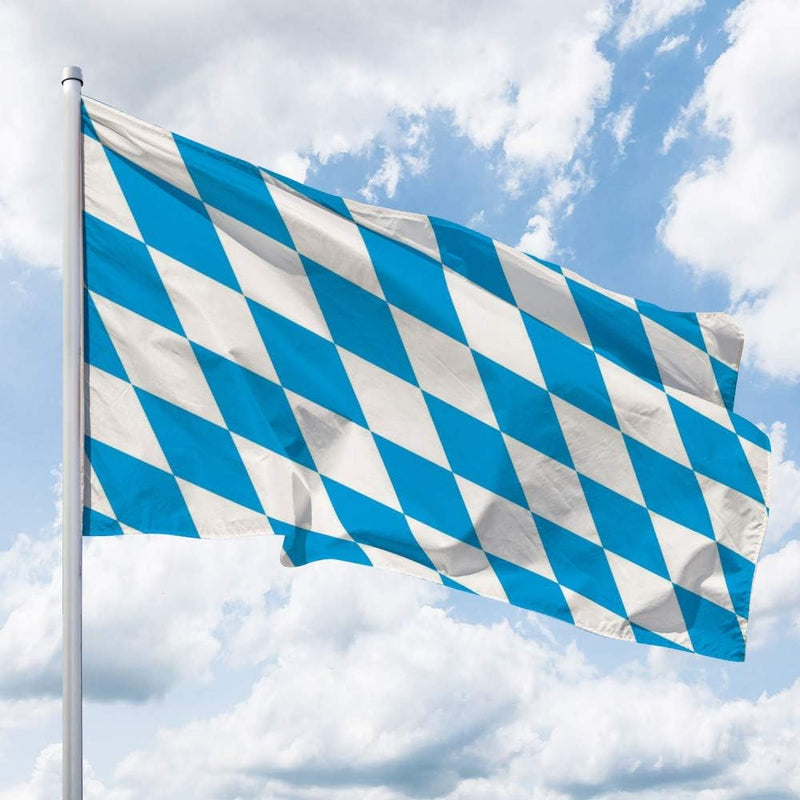 Deitert Bundesland-Flagge Bayern – 335x200 cm Bayern-Flagge ohne Wappen (Raute), Hissfahne aus reiss