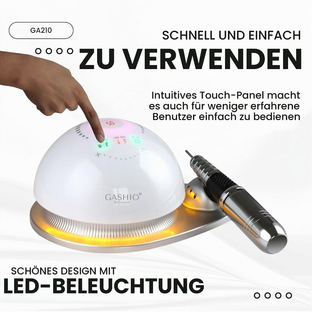 Nagelfräser für Gelnägel | Nail Drill 68W | Elektrische Nagelfeile | Maniküre Pediküre Set Elektrisc