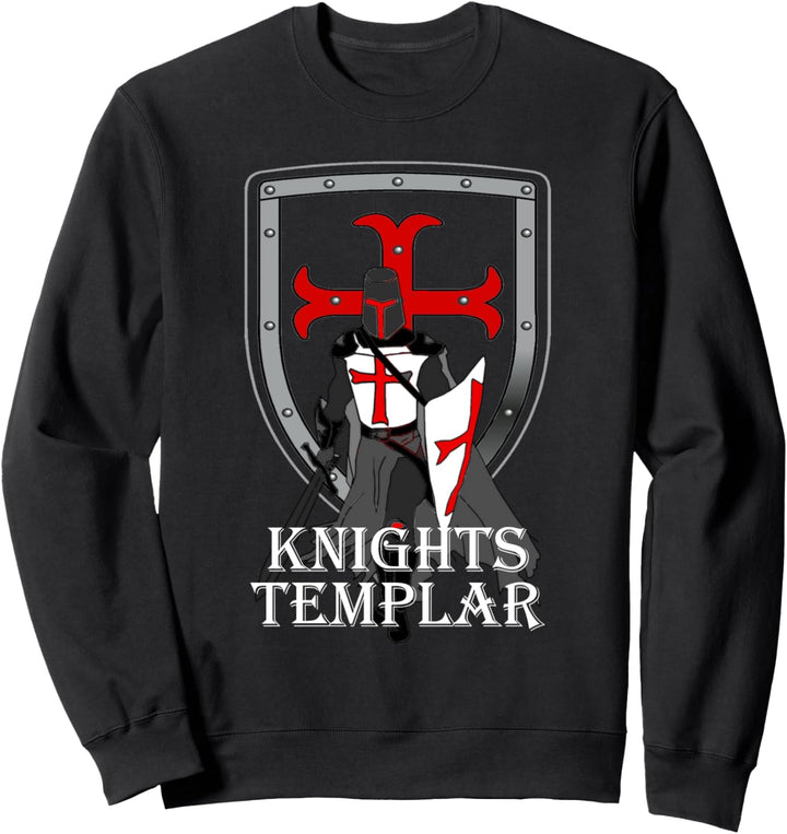 Ring Tempelritter Kreuzritter Kreuzritter Mittelalter Sweatshirt