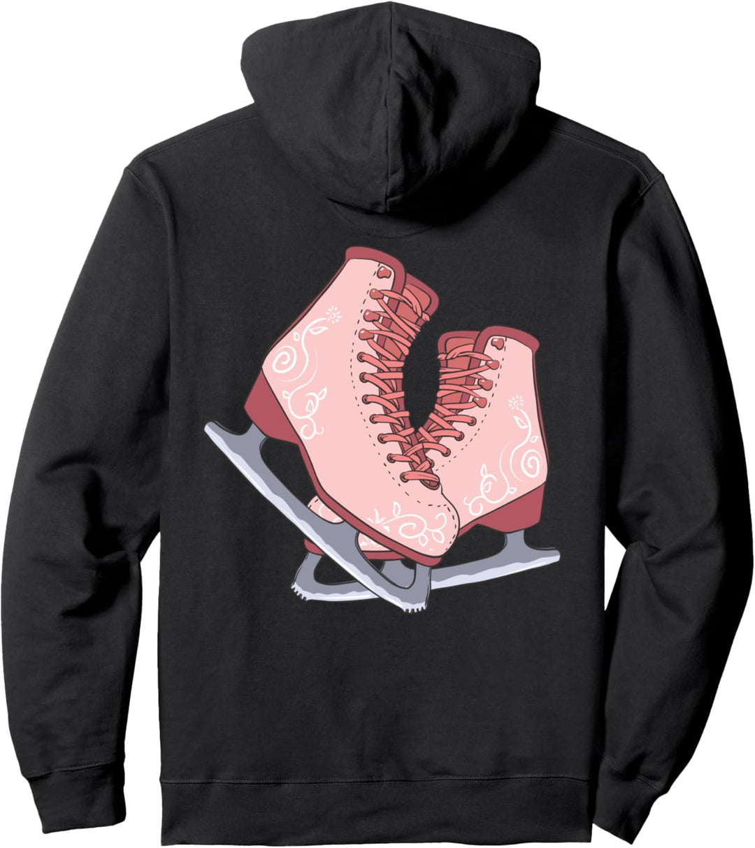 Eiskunstlauf Schlittschuhe Pullover Hoodie