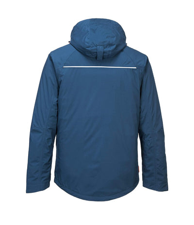 Portwest DX4 Winter Jacke für Männer, Farbe: Metro Blau, Grösse: L, DX460MBRL L Metro Blue, L Metro