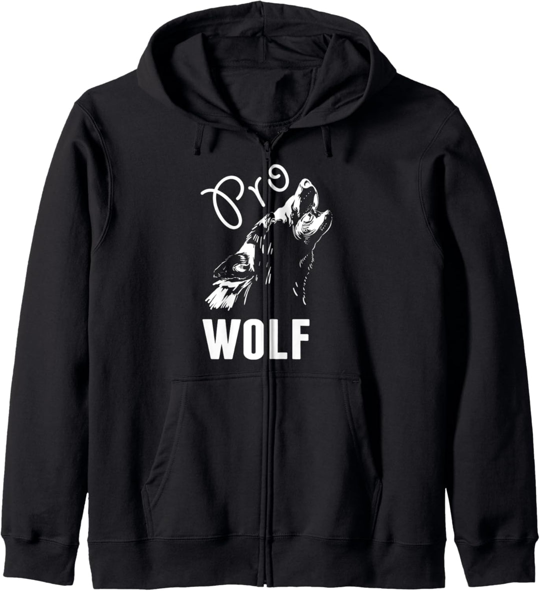 Team Pro Wolf Einwanderung 2019 Kapuzenjacke