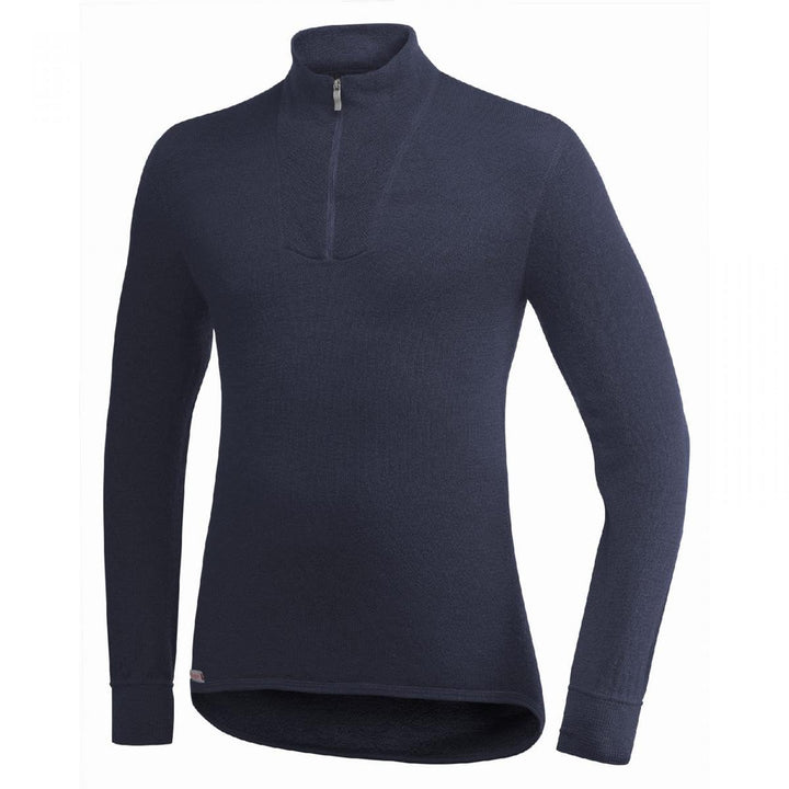 Woolpower Unisex Zip Turtleneck 200 Undershirt (1er Pack) XS Dark Navy, XS Dark Navy