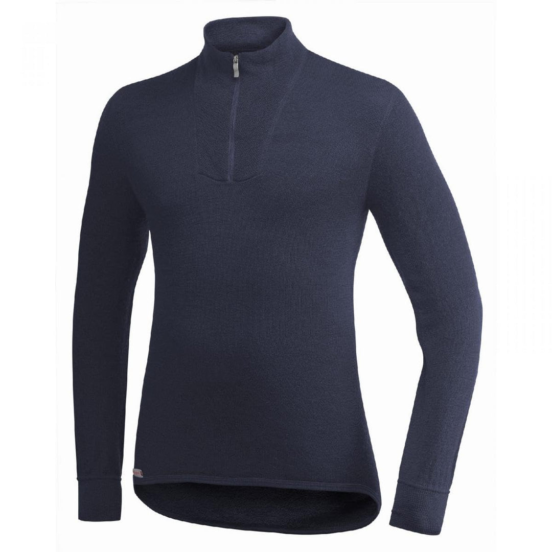 Woolpower Unisex Zip Turtleneck 200 Undershirt (1er Pack) XS Dark Navy, XS Dark Navy
