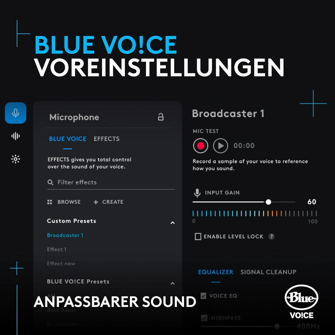 Logitech G Yeti Orb Gaming-Kondensatormikrofon mit RGB und LIGHTSYNC, USB-Mikrofon zum Streaming, Ni