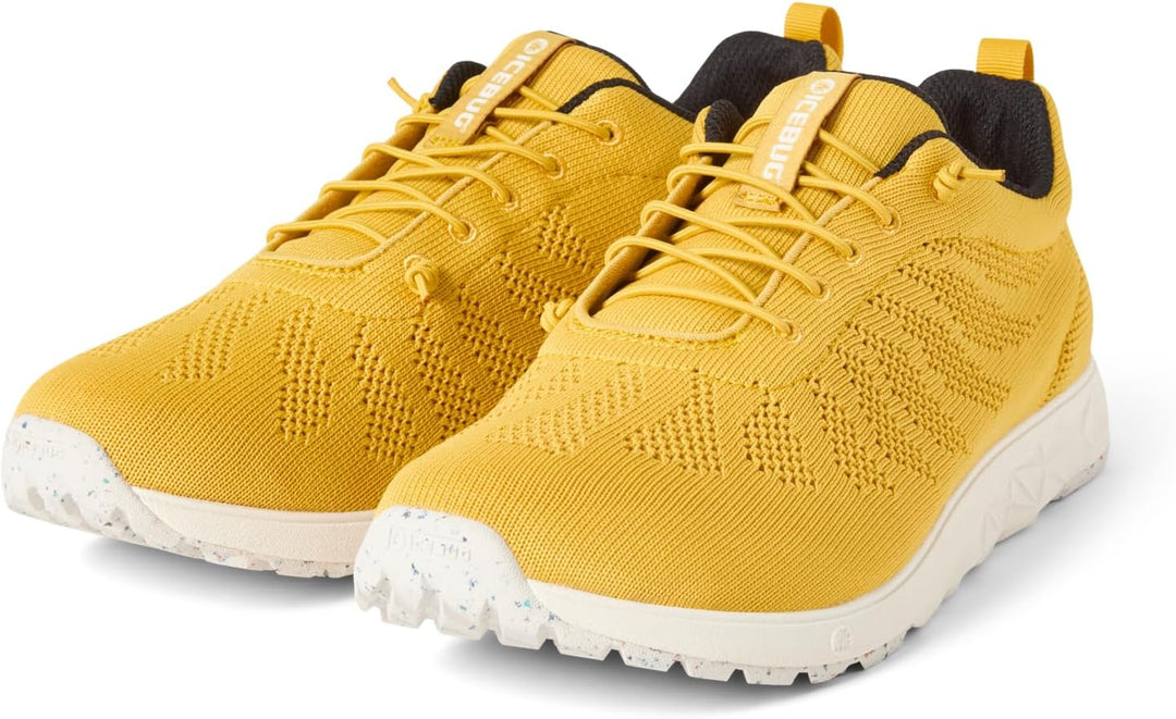 Icebug Eli RB9X nachhaltige, Bequeme Sommer-Sneaker; Damen und Herren 41.5 EU Mustard, 41.5 EU Musta