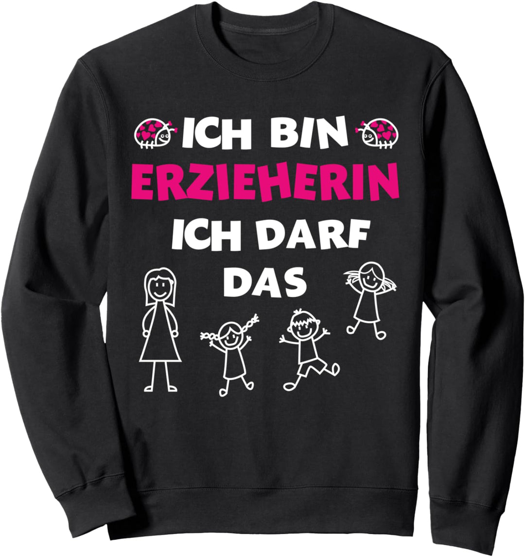 Beruf Erzieherin Kinder Kita Kindergarten Sweatshirt