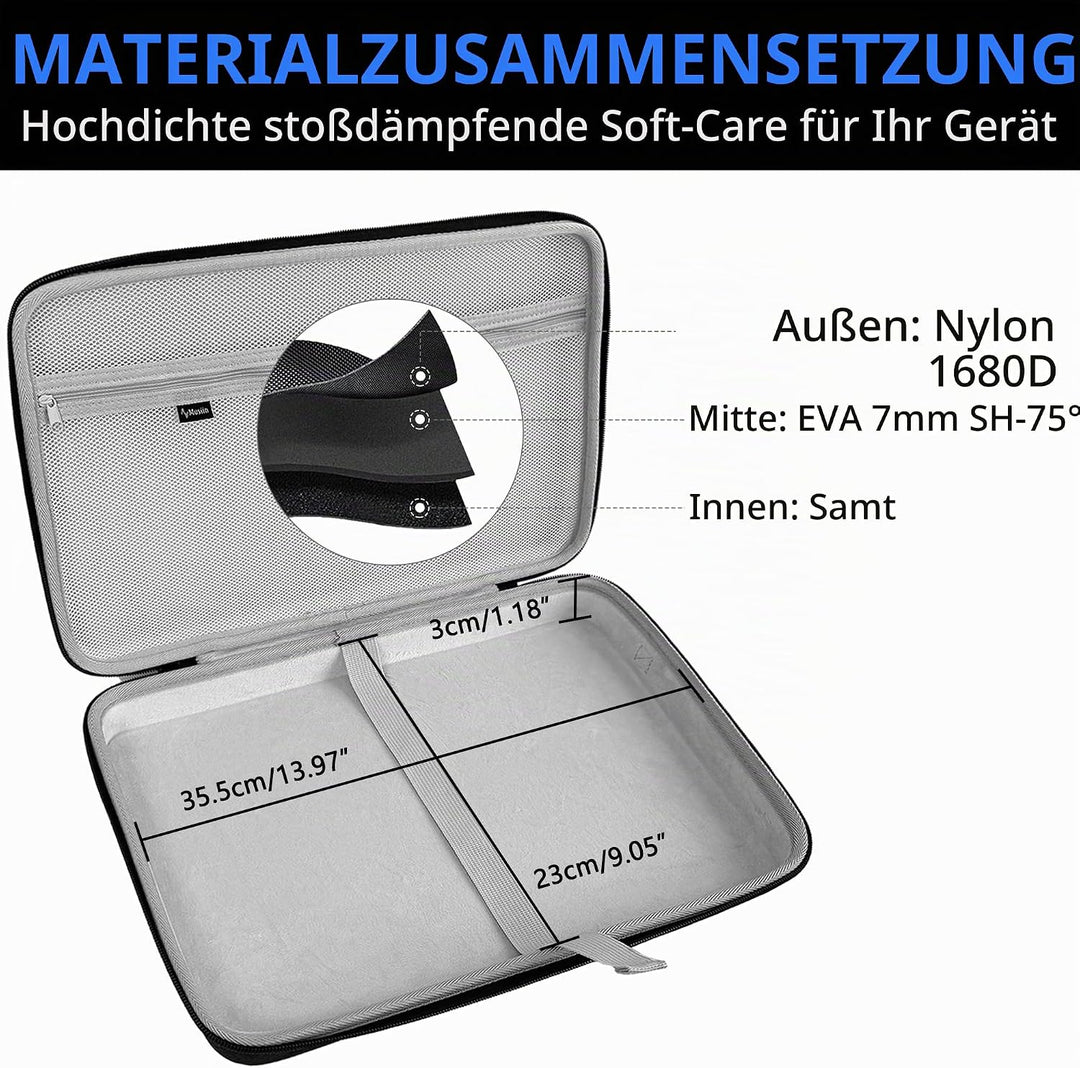 Musiin HardShell Case for Arturia MiniLab 3/MiniLab MkII 25 Slim-Keyboard Controller &amp; Arturia Midi