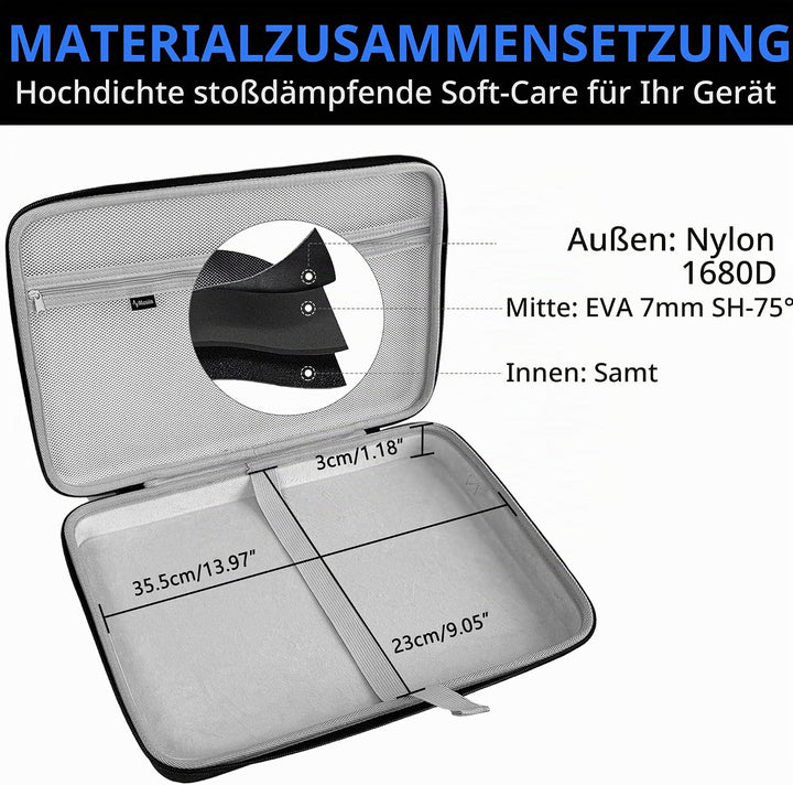 Musiin HardShell Case for Arturia MiniLab 3/MiniLab MkII 25 Slim-Keyboard Controller &amp; Arturia Midi