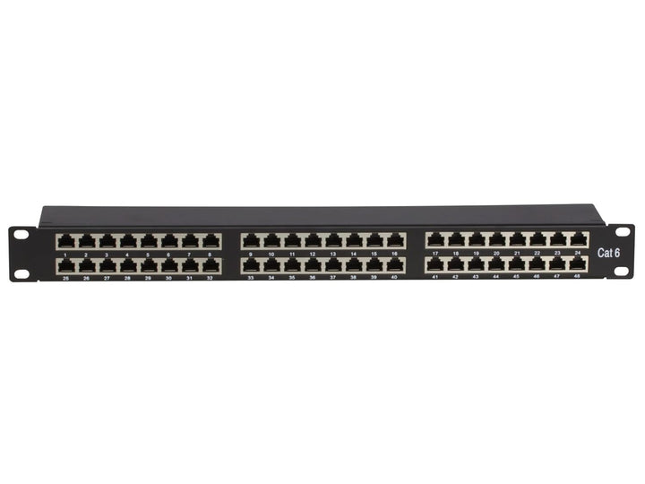 DSIT Patchpanel 19 Zoll CAT6 FTP - 48 Ports 48 ports CAT6 FTP, 48 ports CAT6 FTP