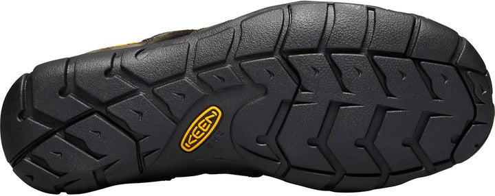 KEEN Clearwater CNX Herren Sandalen 44 EU Magnet Black Leder, 44 EU Magnet Black Leder