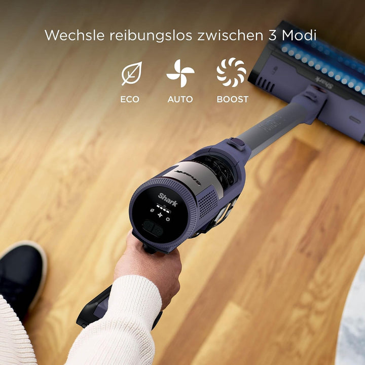 Shark PowerLite Clean &amp; Empty Pet, Akku-Staubsauger mit automatisch entleerender Basisstation, einfa
