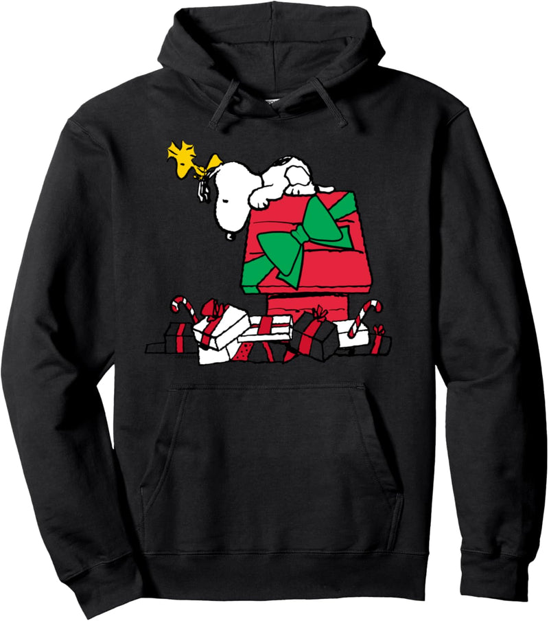 Peanuts Snoopy Woodstock Full of Gifts Kapuzenpullover Pullover Hoodie