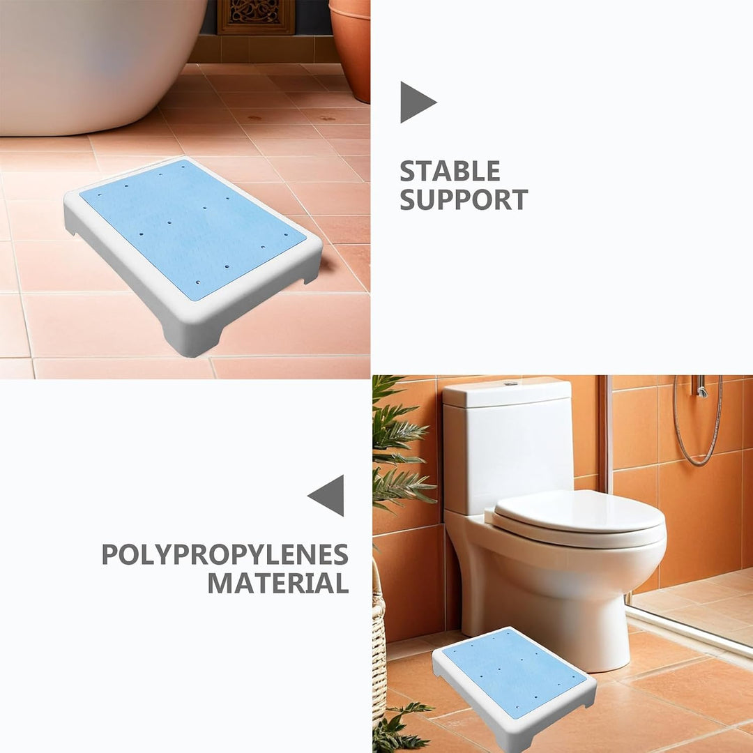 Beavorty Rutschfester Badewannentritt mit Nonslip Design aus Pp und TPR Minimalistischer Badewannent