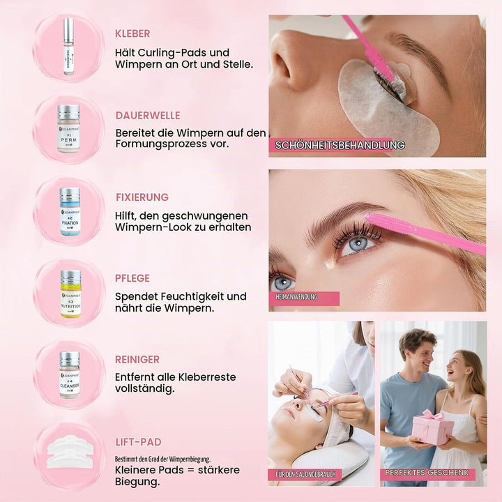 Wimpernlifting Set, 2026 Lash Lifting Set, Wimpern Lifting Set Professionell, Schnell Heben &amp; Natürl