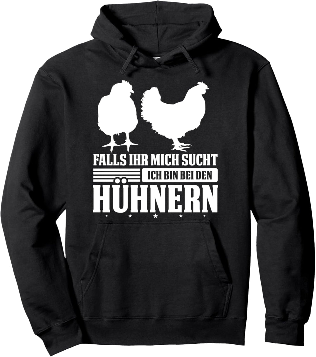Huhn Hühner Landwirt Pullover Hoodie