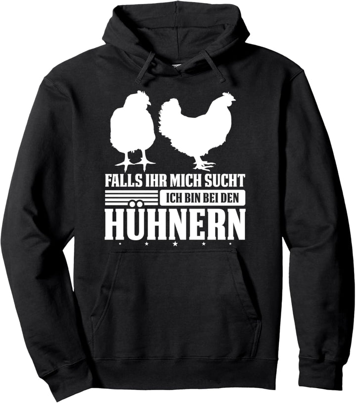 Huhn Hühner Landwirt Pullover Hoodie