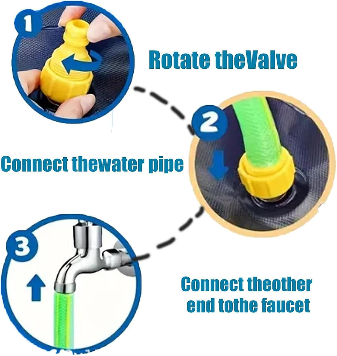 Kinder Spritzmatte Für Den Aussenbereich Sommer-Spielmatte | Outdoor-Sprinklerpool Geeignet Für Mädc