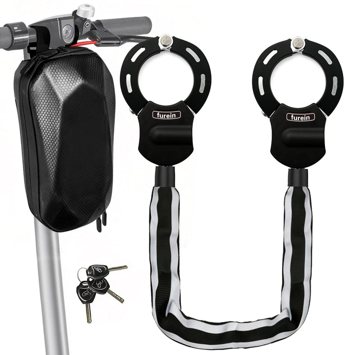 E Scooter Schloss,Mini Schloss für E Scooter,Diebstahlschutz Handschellenschloss,E Roller Schloss mi