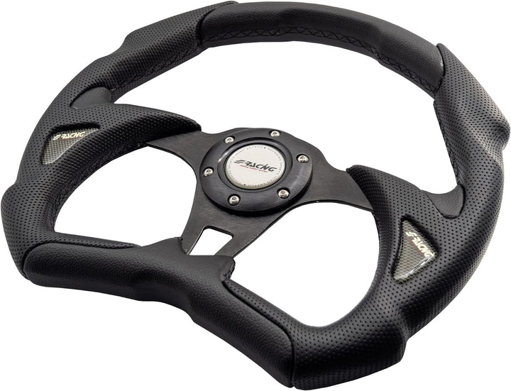 Simoni Racing X5350PUN/P X5 Black Universal Steering Wheel, Schwarz
