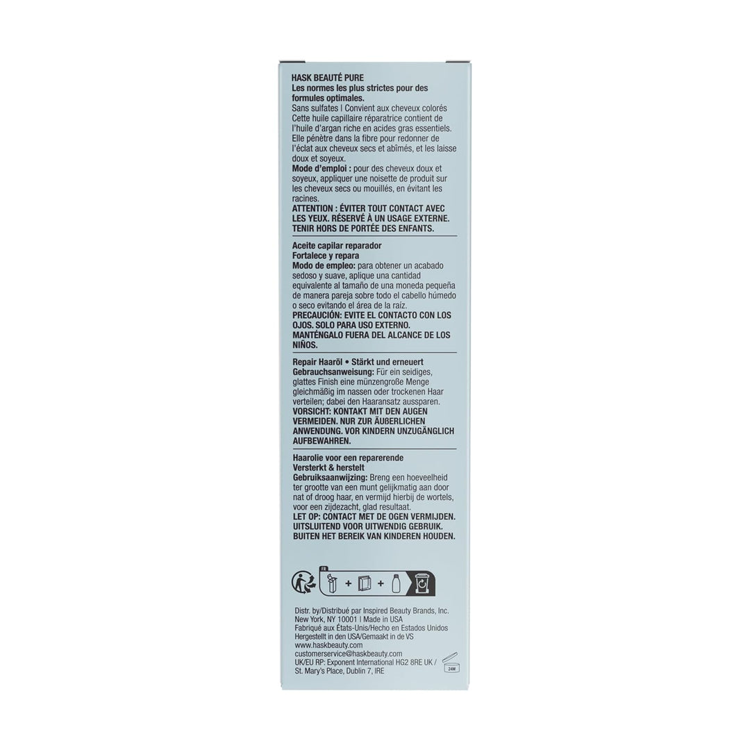 Argan Oil Repairing Shine Oil 59 Ml Aloe 59 ml (1er Pack), Aloe 59 ml (1er Pack)